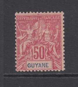French Guiana, Scott 46 (Yvert 40), MHR