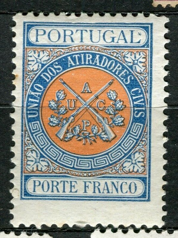 PORTUGAL; Stamp Portugal (1909) Union of Civil Shooters - Porte Franco |  Europe - Portugal & Colonies, Stamp / HipStamp