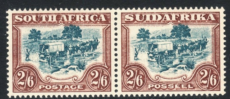 1936 South Africa Suid Afrika 2/6 Trekking issue MLH Sc# 44c CV: $275.00