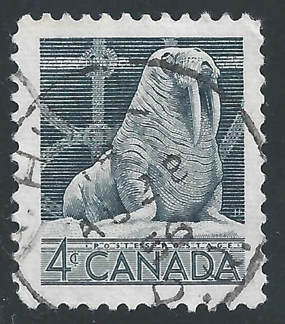 Canada #335 4c National Wildlife Week - Walrus