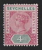 SEYCHELLES #4 MINT HINGED