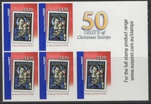 AUSTRALIA SGSB258(2903a) 2007 CHRISTMAS $5.50 SELF ADHESIVES MNH 