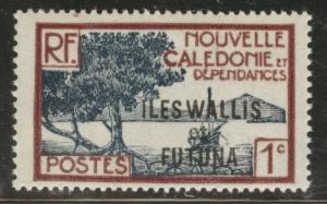 Wallis and Futuna Islands Scott 43 MH* typical centering