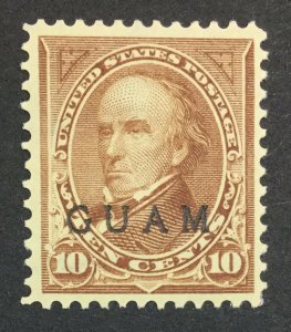 MOMEN: US STAMPS GUAM #8 MINT OG H LOT #41576