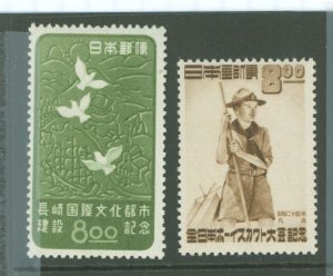 Japan #466-467 Mint (NH) Multiple