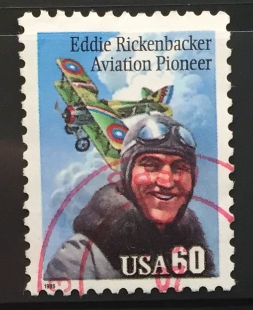 US #2998 Used F/VF - Eddie Rickenbacker Aviation Pioneer 60c