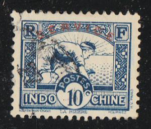 French IndoChina Official (Scott #O7) Used
