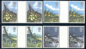 Great Britain - 1979 MNH 4 gutter pairs #855-8 Lot #0_11