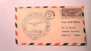 1930 US FIRST FLIGHT COVER SPRINGRIELD MO