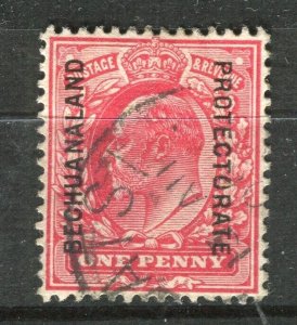 BECHUANALAND; 1903-4 early ED VII issue fine used Shade of 1d. value