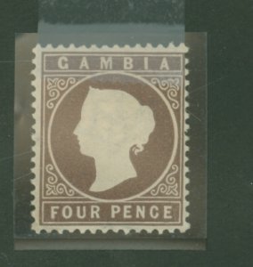 Gambia #17 Unused Single
