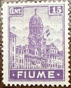 Fiume 1919 Sc.31 Unused