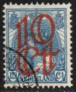 Netherlands Sc #121 Used