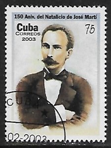 Cuba # 4292 - José Marti - Portrait - unused / CTO....{R11}