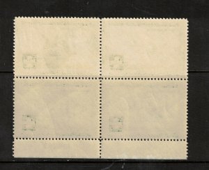 USA #RW4 Mint Fine - Very Fine Never Hinged Plate Block - Light Natural Gum Bend