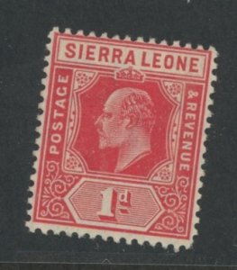 Sierra Leone #91 Unused Single