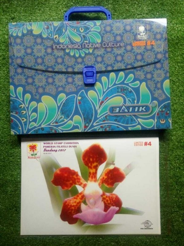 New Indonesia 2017 Holz Orchid Bogor Botanic Garden WORLD EXHIBITION LTD EDT#500