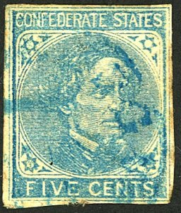 CSA #7 USED BLUE CANCEL