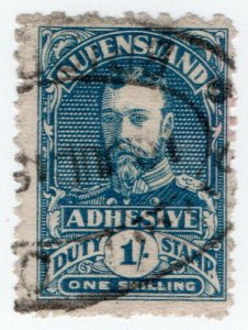 (I.B) Australia - Queensland Revenue : Adhesive Duty 1/-