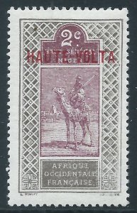 Upper Volta, Sc #2, 2c MH