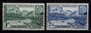 French Polynesia 1941 Petain, Set [Mint]