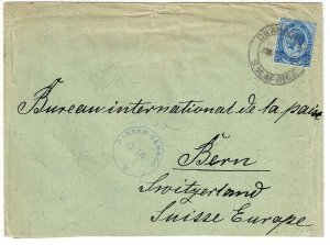 South West Africa 1915 Okahandya cancel on cover to Switzerland, censored