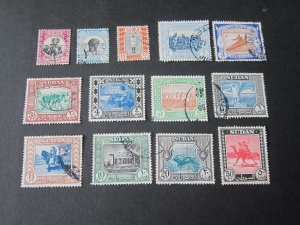 Sudan 1951 Sc 102-114 FU