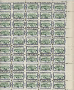 US, Sc R733, MNH complete pane of 50