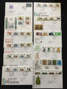 Great Britain 1970s Covers FDC Defintives Commems(Appx 108 Items) LA515