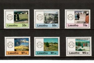 Lesotho 1995 - University Studies - Set Of 6 Stamps - Scott #1026-31 - MNH