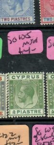 CYPRUS (P2512B) KGV  3/4  PI   SG 105    MNH