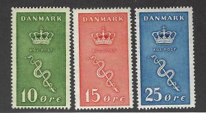 Denmark SC B3-B5 Mint VF SCV$37.50...Worth a view!!