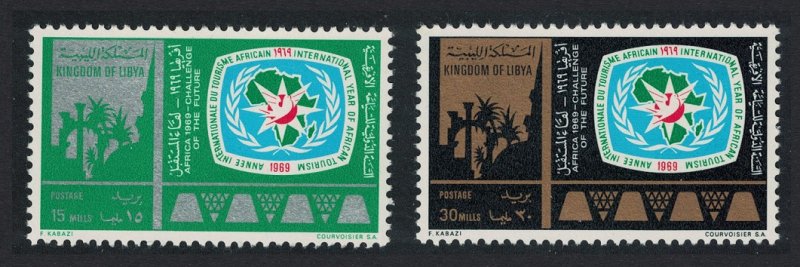 Libya African Tourist Year 2v SG#442-443