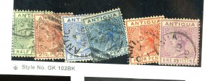 ANTIGUA #12-17 USED FVF Cat $302