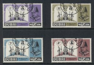 Dubai 1966 Mi#171-4 Winston Churchill CTO