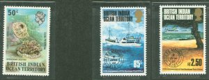 British Indian Ocean Territory #54/57-58 Mint (NH) Single