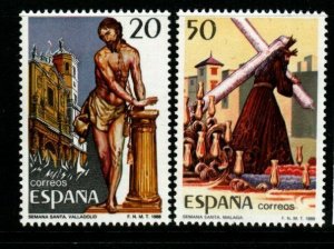 SPAIN SG2947/8 1988 HOLY WEEK FESTIVALS MNH