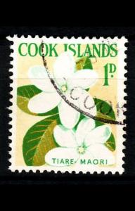 COOK ISLANDS [1963] MiNr 0093 ( O/used ) Blumen