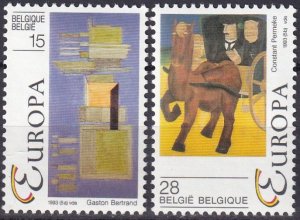 Belgium #1483-4  MNH  CV $3.00 (Z5453)