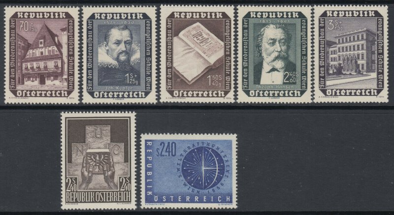 Austria - Österreich 1953-1956 only MNH** complete sets