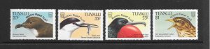 BIRDS - TUVALU #796-9  MNH