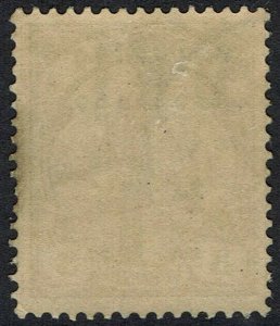 SAMOA 1914 GRI YACHT 1/2D ON 3PF VARIETY NO FRACTION BAR USED 