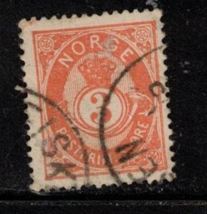NORWAY Scott # 38a Used