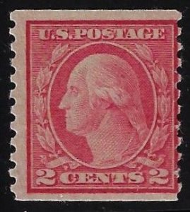 Scott #491 - $3,950.00 – Fine-OG-NH – GREAT RARITY. NH Type II. 2021 PF Cert