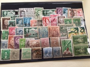 Philippines mounted mint &  used  stamps  A13521