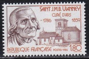 France # 2011, St. Jean-Marie Vianney, NH, 1/2 Cat.