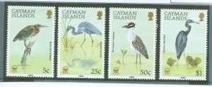 Cayman Islands #594-597 Mint (NH)