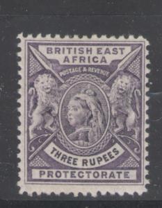 British East Africa 1896 Queen Victoria 3R Scott # 85 MH