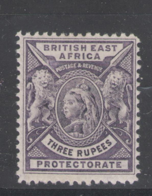 British East Africa 1896 Queen Victoria 3R Scott # 85 MH