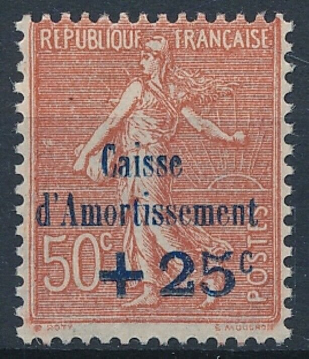 [I1502] France 1928 good stamp very fine MNH $90